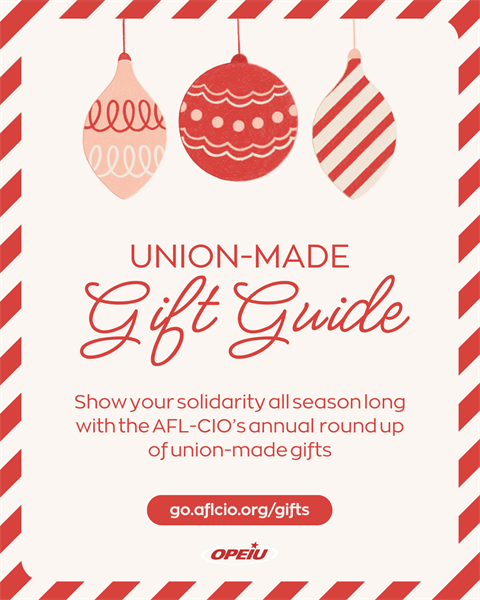 Union-Made Gift Guide